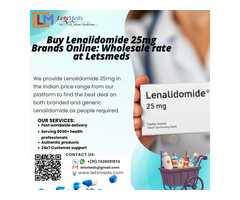 Buy Lenalidomide Brands Online in the Philippines: Wholesale rate at Letsmeds